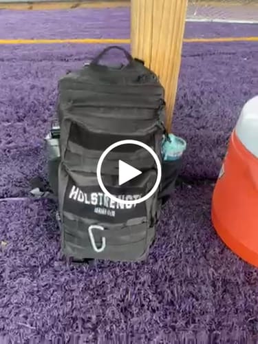 Customer video review of HolStrength 45L Tactical Backpack