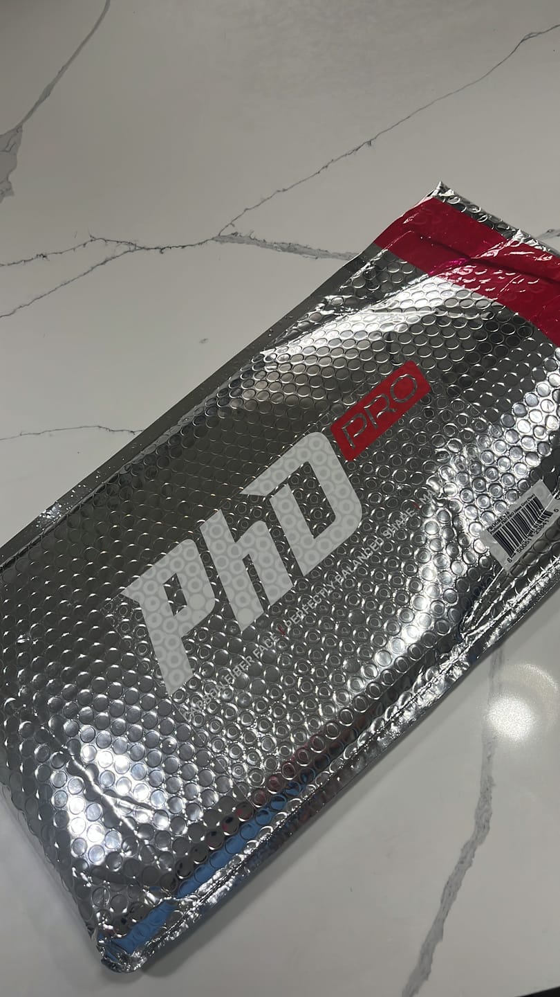 Customer photo review of PhD PRO 16MM Raw Carbon Thermoformed Paddle + Free Cover