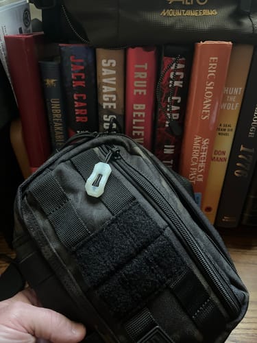 Customer photo review of UGM - Square 1"x 1" Tough Patch - Universal Glow Marker