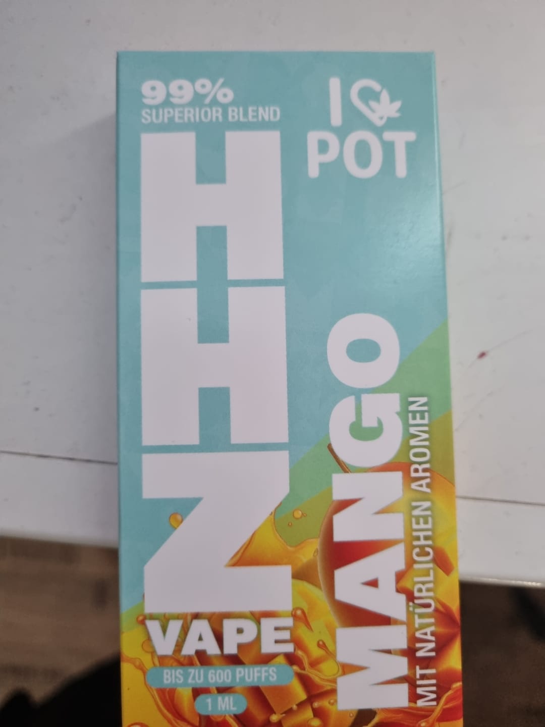 Customer photo review of HHZ Vape Pen 95% - Mango