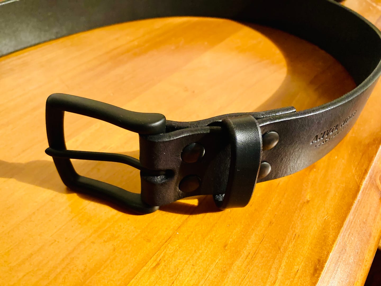 Customer photo review of The Everyday Belt