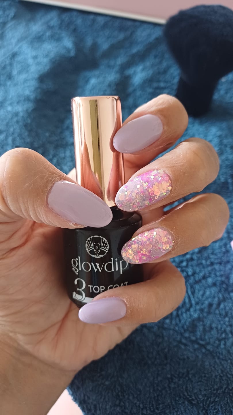 Customer photo review of Cinderella Dipping Powder