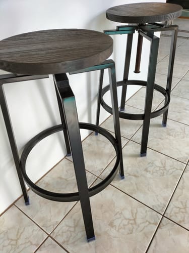 Customer photo review of Rectangle Silicone Chair Leg Cap - Outdoor Furniture Leg Protection