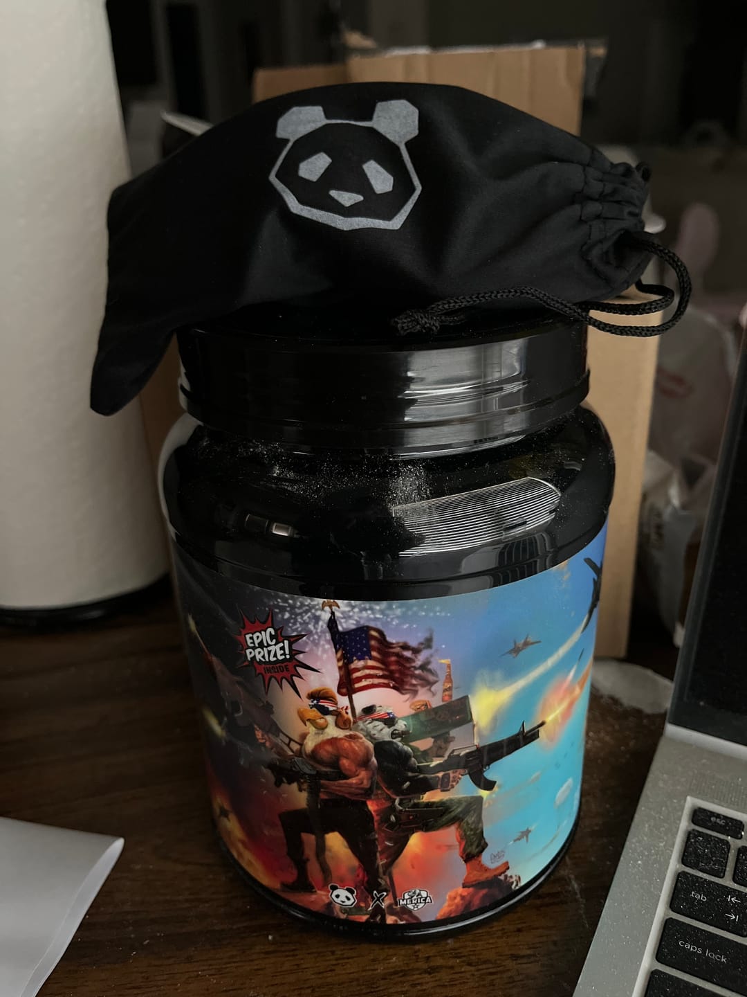Customer photo review of First Blood - Sour Blue Raspberry (Blue Angels) Limited Edition