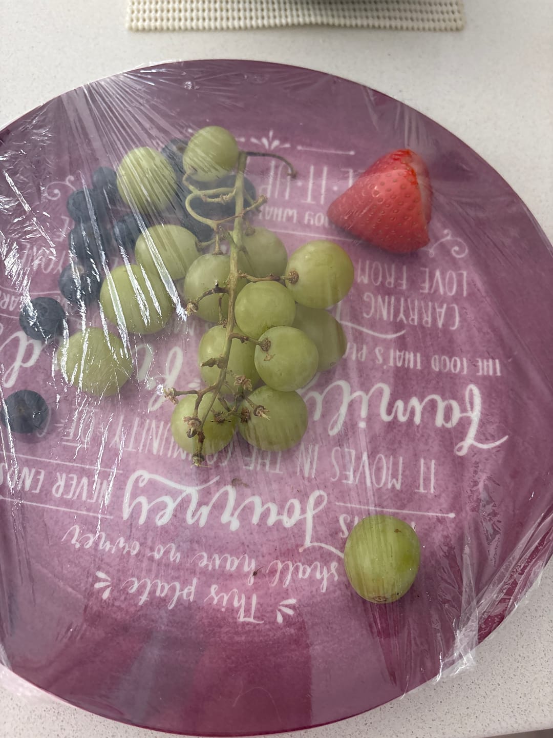 Customer photo review of Plastic Free Cling Wrap
