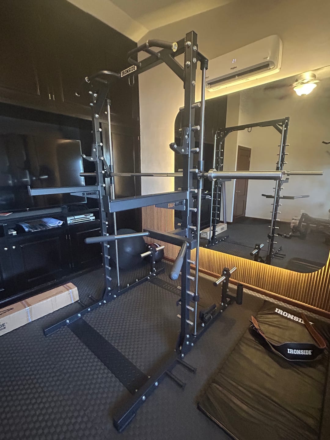 Customer photo review of Smith Half Rack Multifuncional IRONSIDE