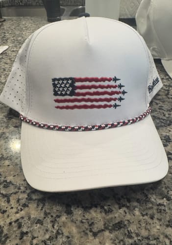 Customer photo review of USA Hat White