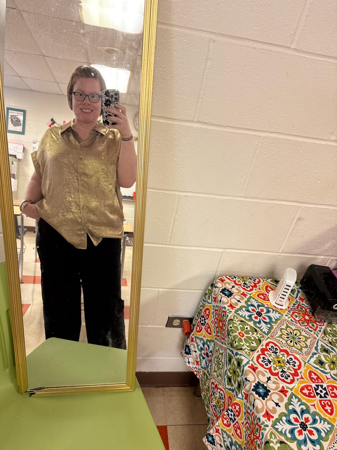 Customer photo review of Betsey's Wide Leg Pants