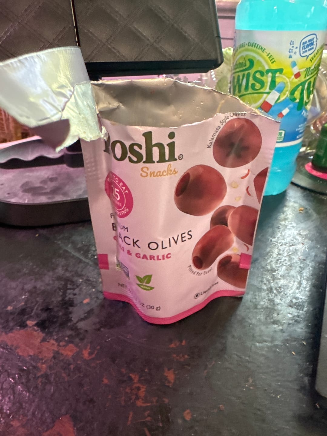 Customer photo review of Poshi Sampler Snack Variety Pack - 12 Pack (1.34 OZ - 1.76 OZ/ Pack)