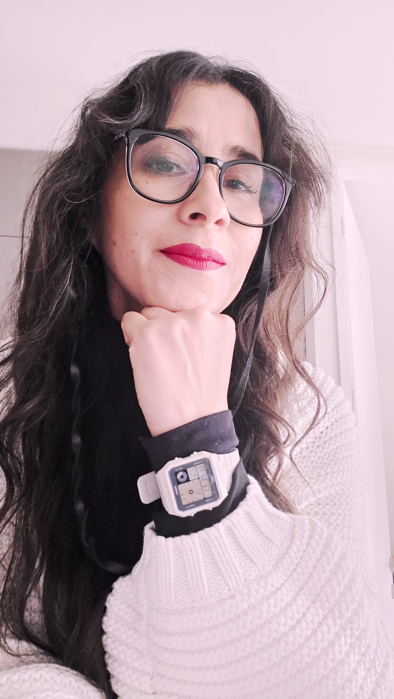 Customer photo review of Reloj Casio Vintage LF-20W-8ADF Twin-Graph Reissue Resina