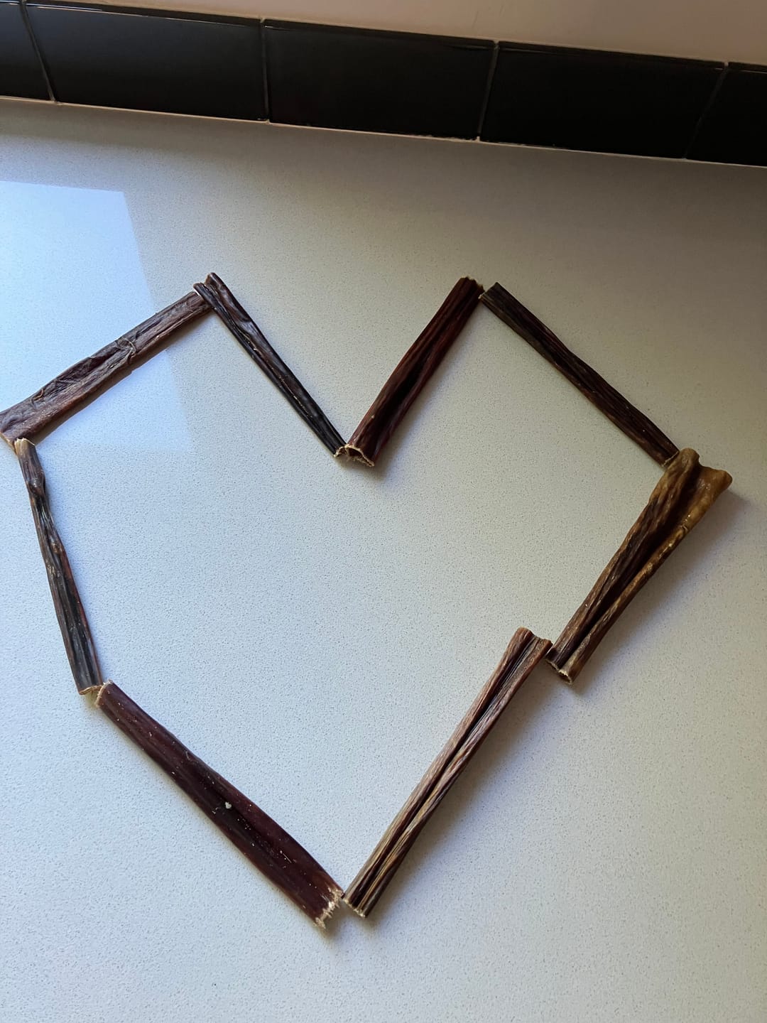 Customer photo review of Vrac Nature's Own - Bâtonnets oesophage de boeuf pour chien