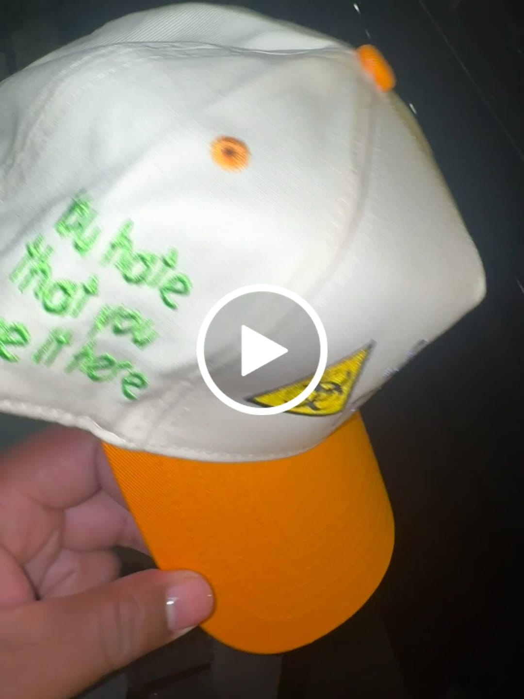 Customer video review of Corduroy K-Frame 5 Panel Hat