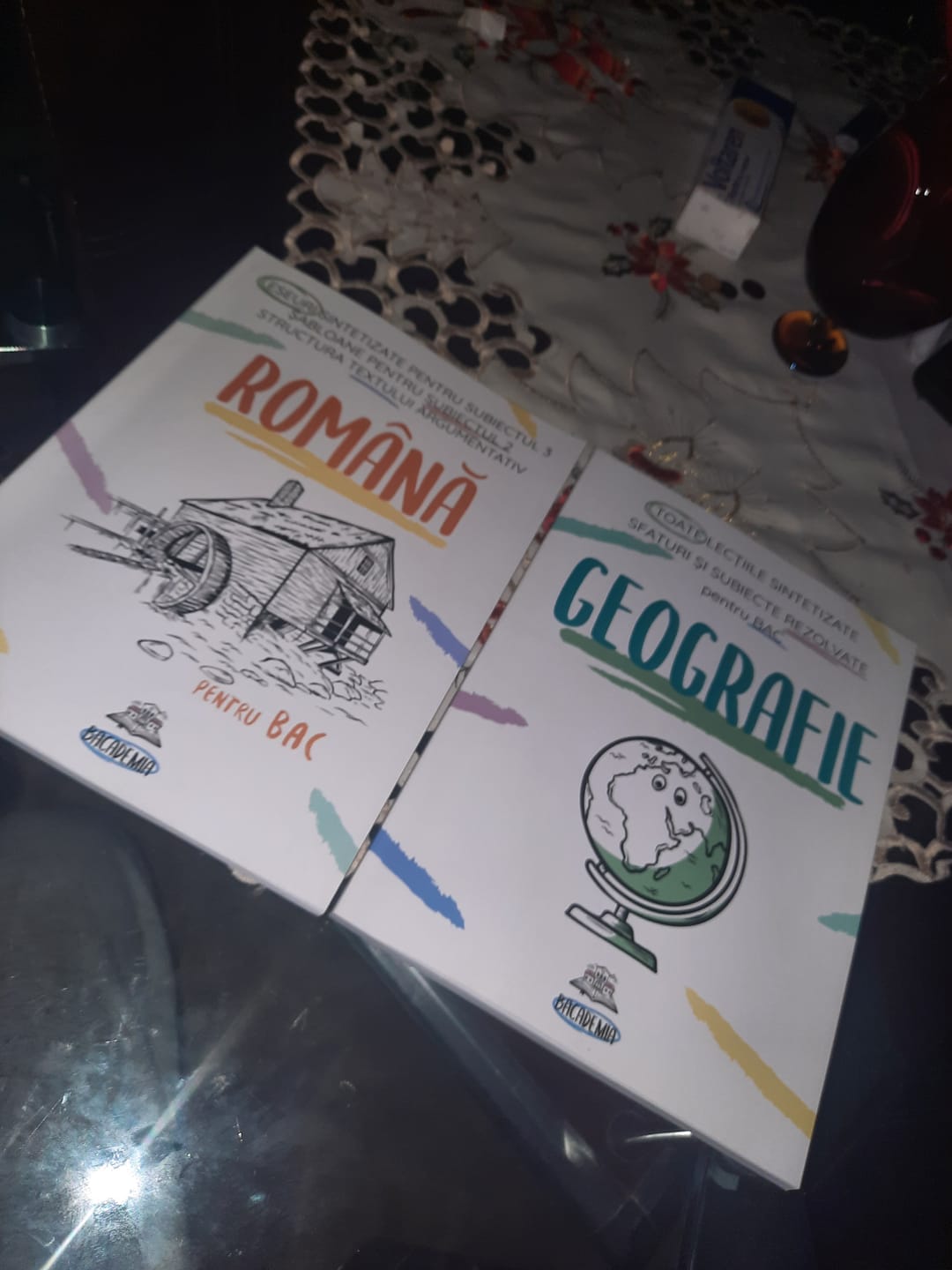 Customer photo review of Carte Geografie Bacalaureat Bacademia