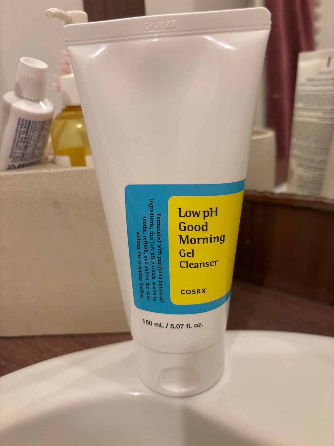 Customer photo review of COSRX - Nettoyant au pH faible Good morning gel - 50/150ml