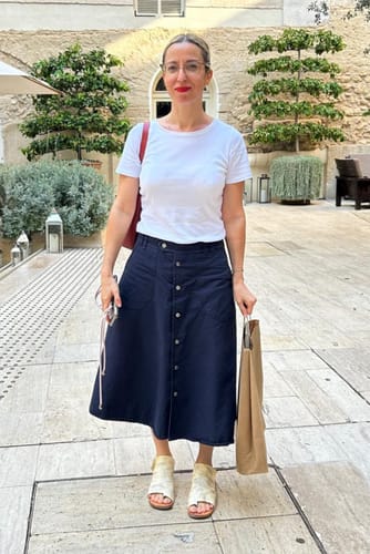 Customer photo review of חצאית סטלה