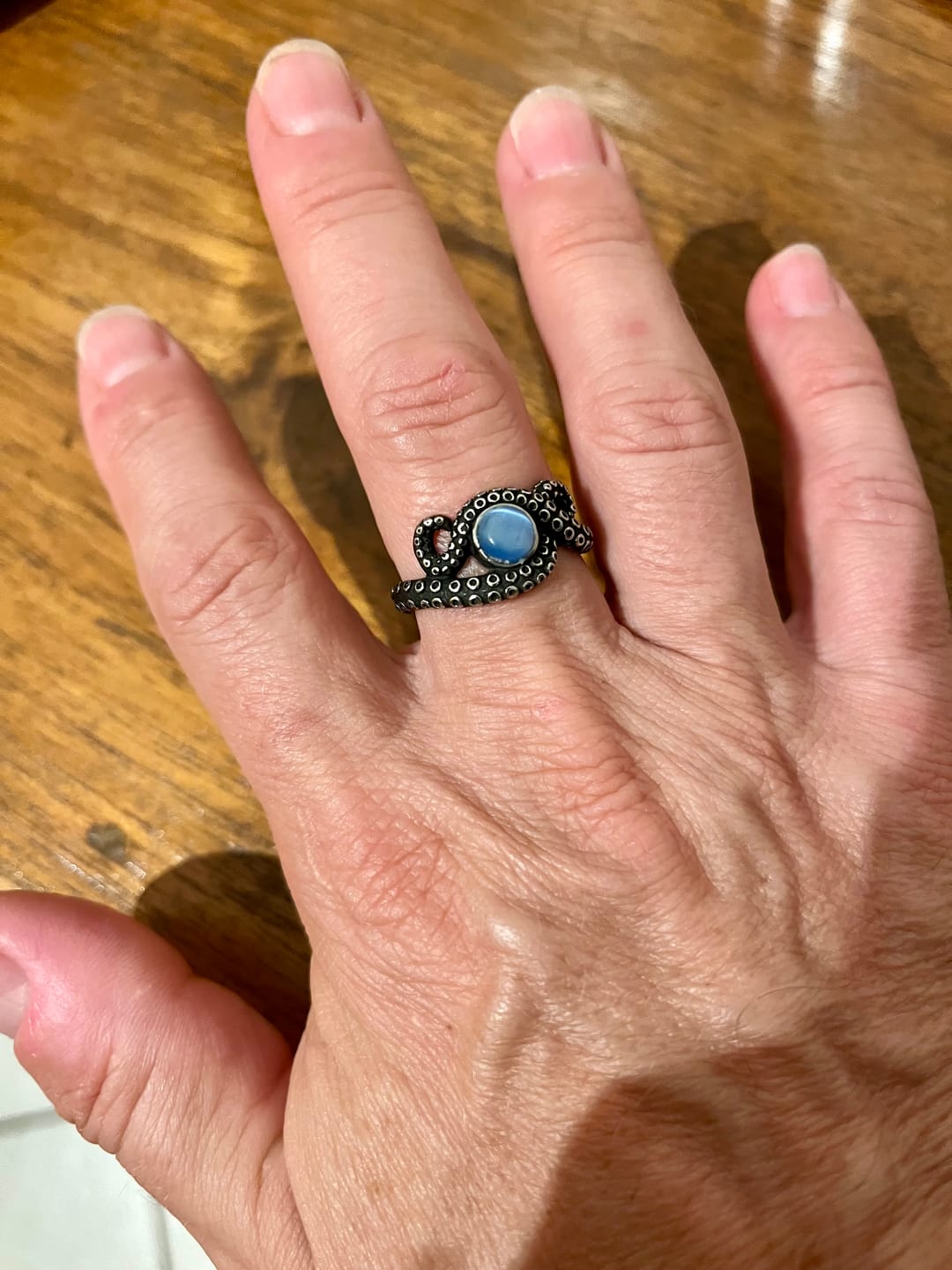 Customer photo review of OCEAN BLUE.