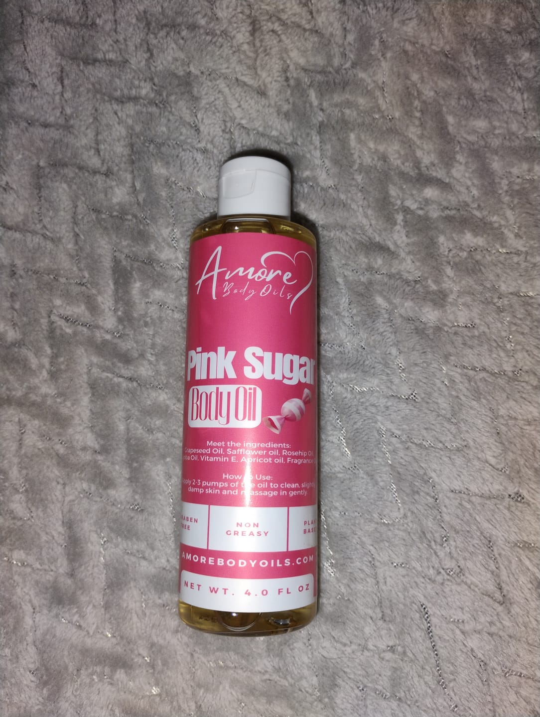 Customer photo review of Pink Sugar - Body Oil