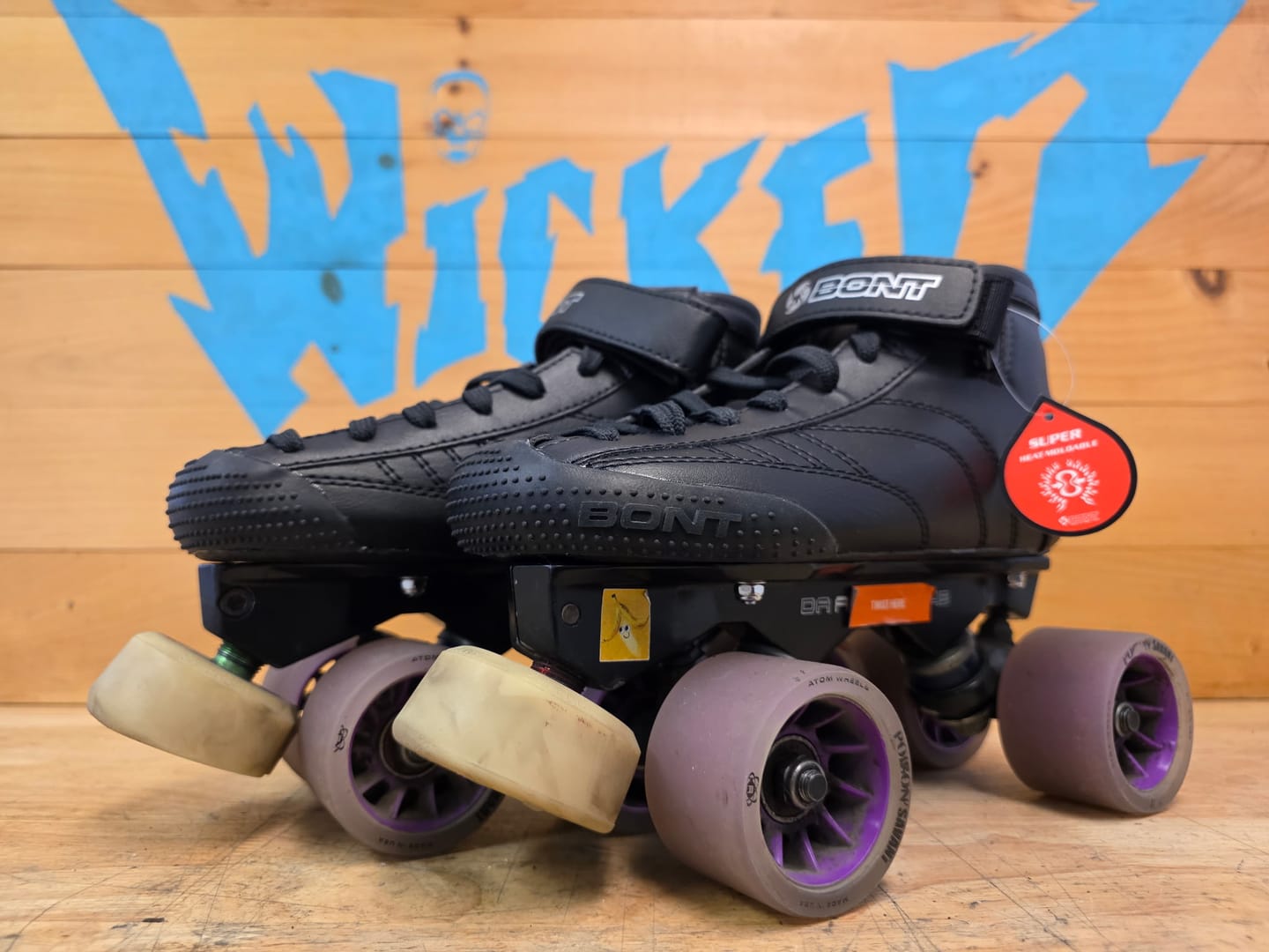 Customer photo review of Prostar Roller Derby Skate Boots