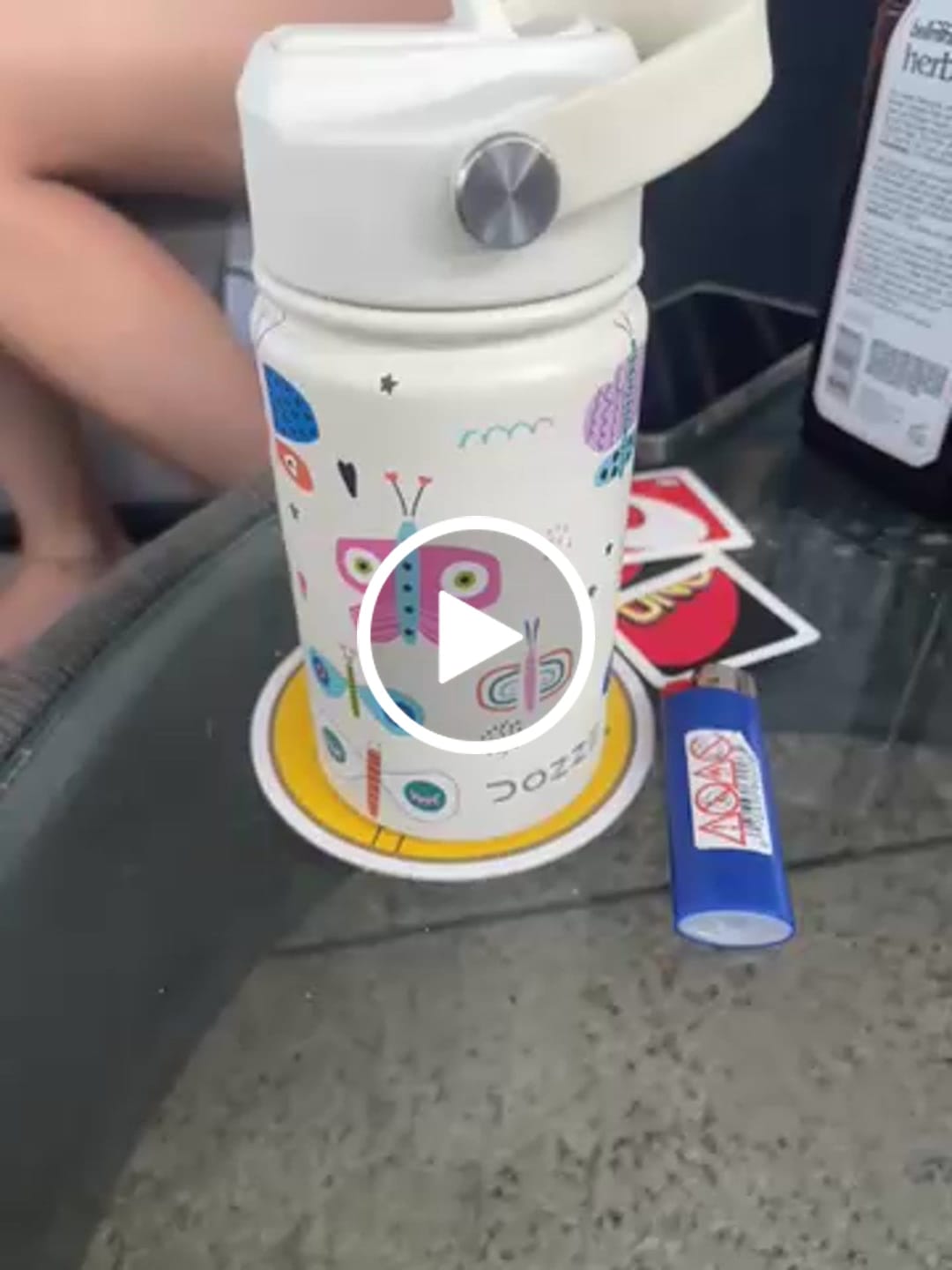 Customer video review of DOZZE Kids Water Bottle | 355ml