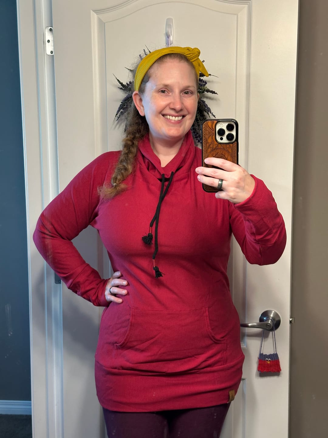 Customer photo review of *Pre-Sale* Cowl Sweatshirt (Fleece)