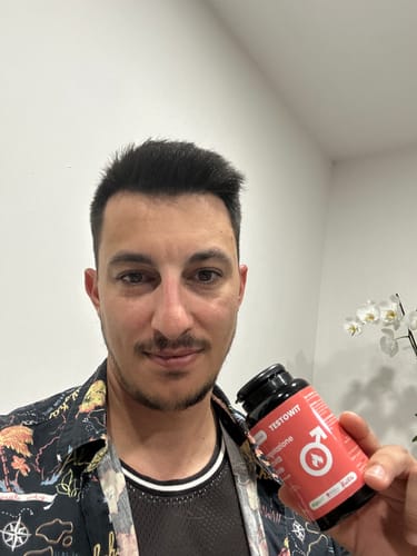 Customer photo review of TESTOWIT - Regolazione ormonale 120 cps NEW!