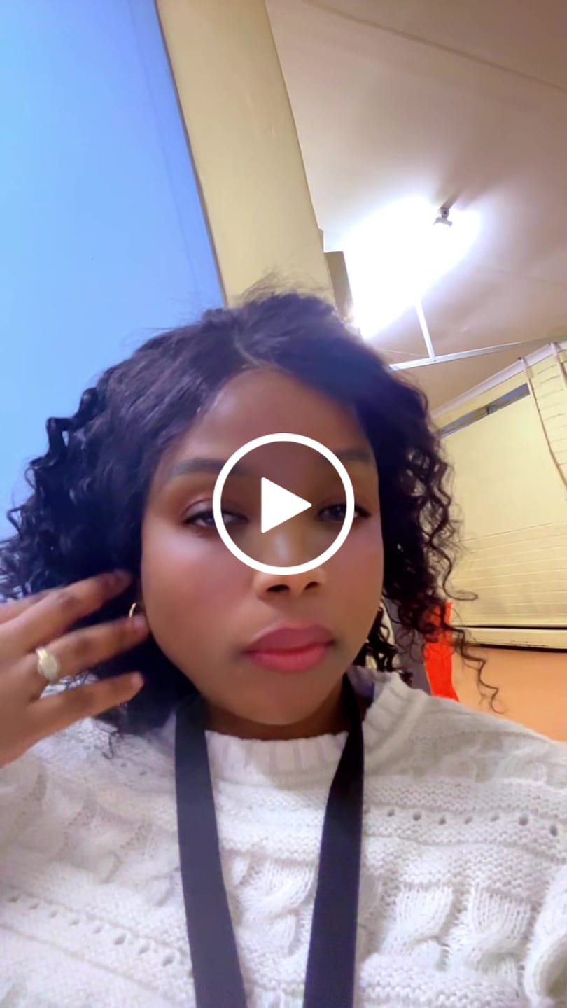 Customer video review of Brazilian Lace Front Wig Deep Wave - 1B - 10"