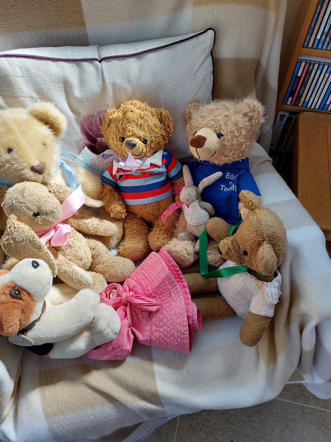 Customer photo review of Eddy The Teddy Bear