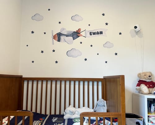 Customer photo review of Personalised Airplane
