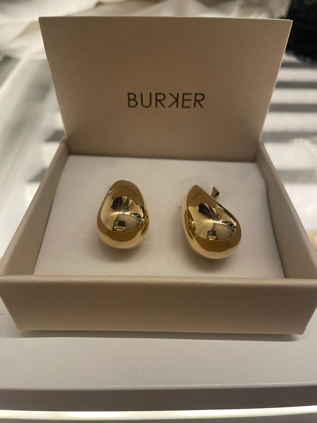 Customer photo review of Britt Earrings
