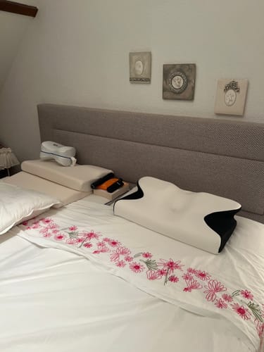 Avis photo d'un client sur Coussin d’Alignement Cervical Cellsius - Le secret du dormeur latéral et dorsal