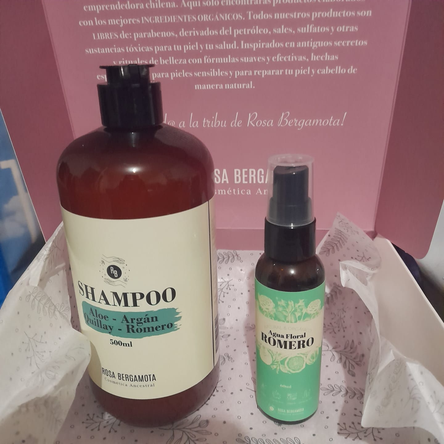 Customer photo review of Agua de Romero 60ml