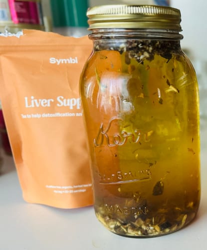 Customer photo review of Liver Support Tea