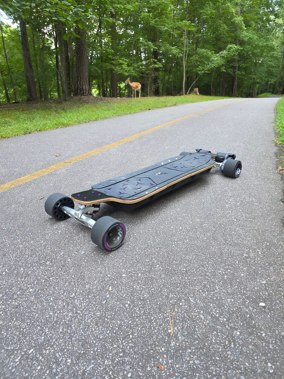 Customer photo review of Acedeck® x MADESK8® V2 Stealth 105mm/125mm Wheel- Acedeck Custom-Designed Edition