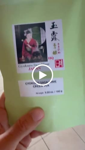 Customer video review of Gyokuro Kagoshima Sasa Hime