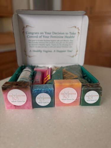 Customer photo review of THE TREASURE CHEST "I Want Everything!" - Best Natural Feminine Hygiene Products