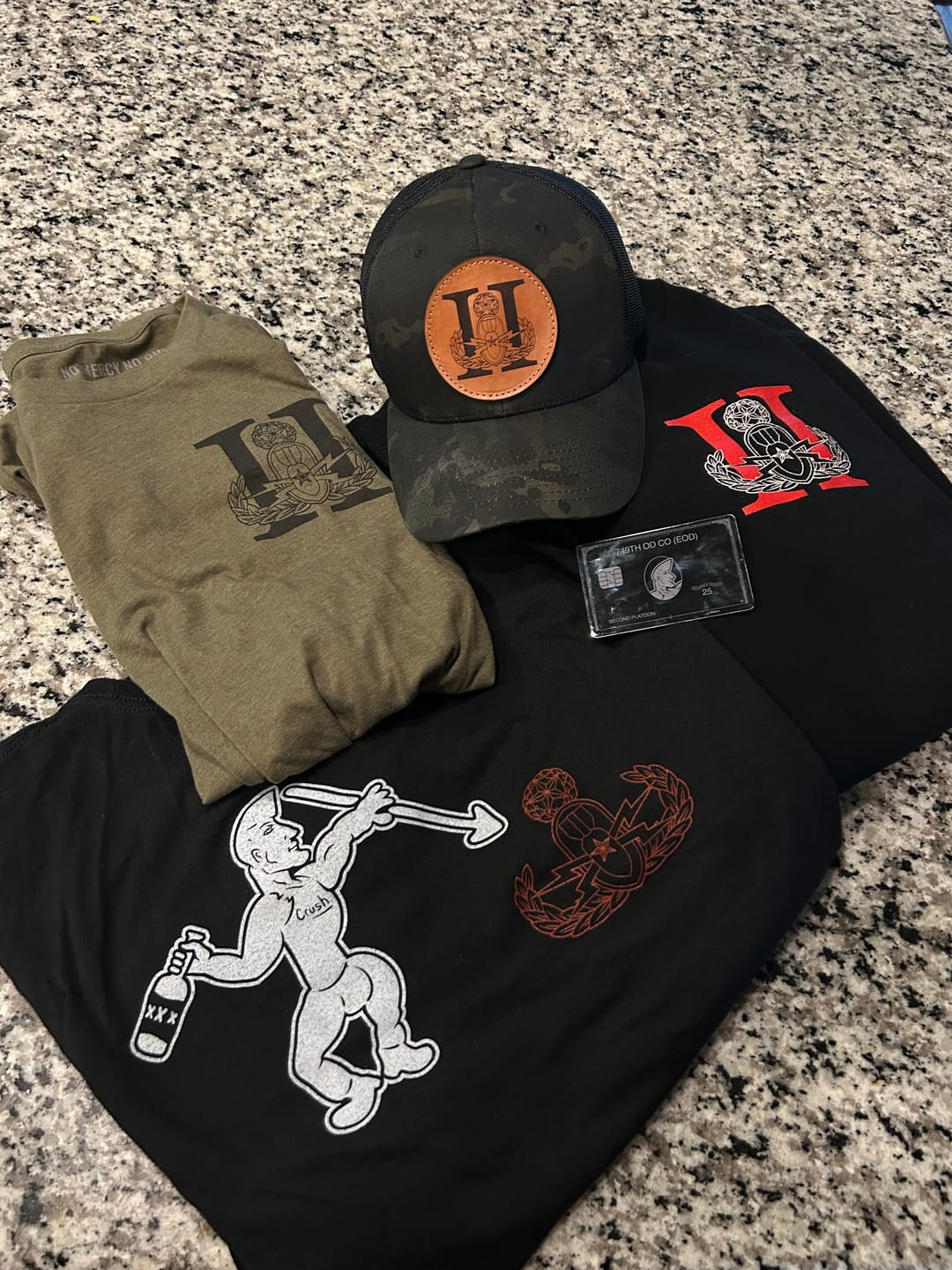 Customer photo review of Custom Team Gear