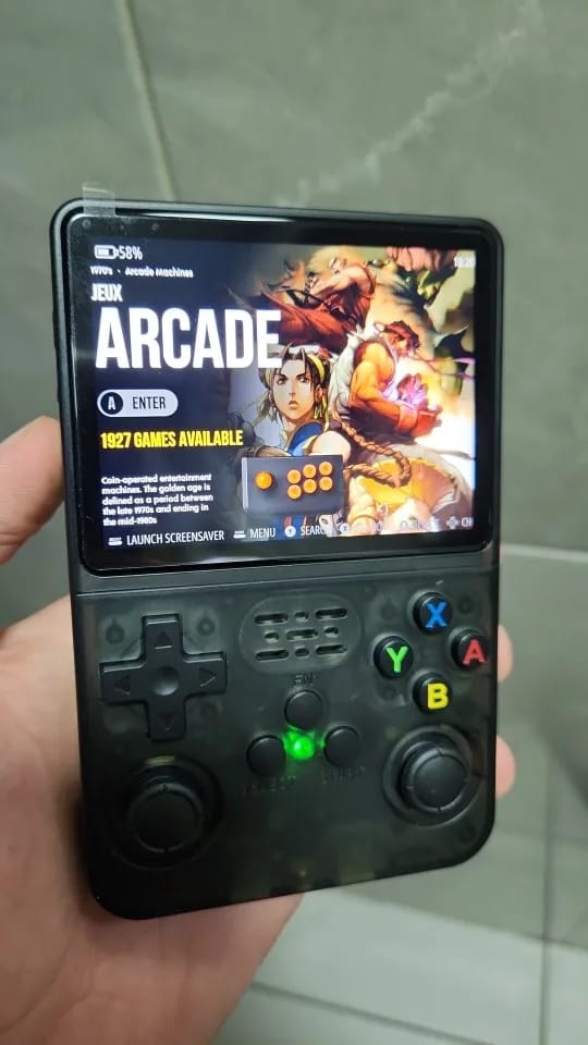 Customer photo review of MovieHub™ - RetroX GamerBoy Pro