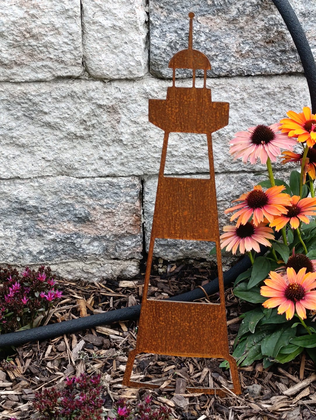 Customer photo review of Gartenstecker Leuchtturm