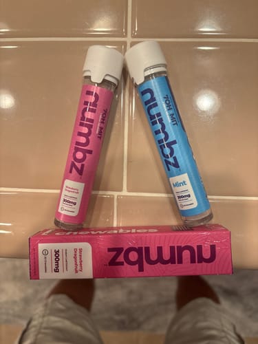 Customer photo review of Numbz Chewables 300mg