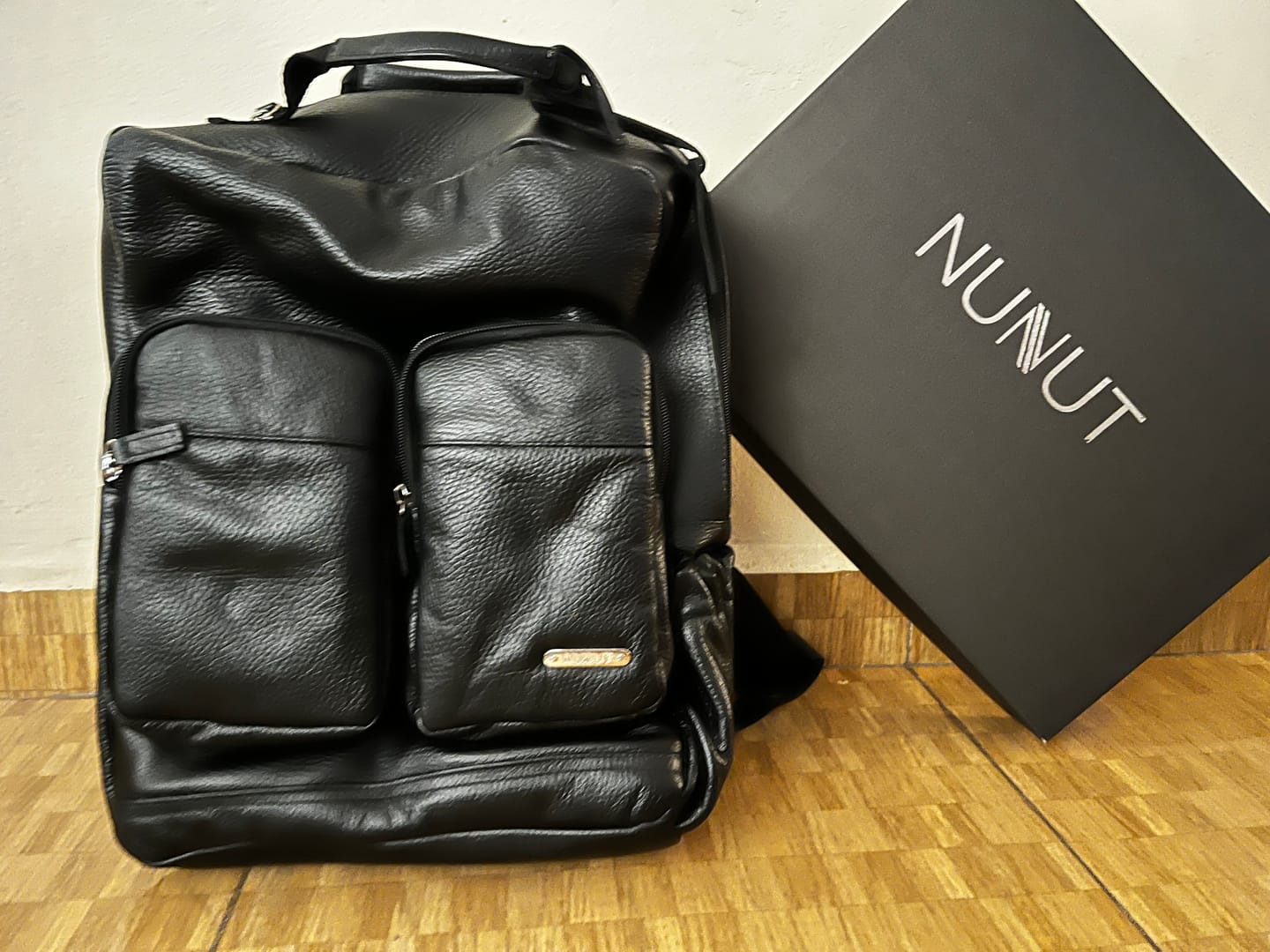 Customer photo review of BACKPACK UNISEX PIEL