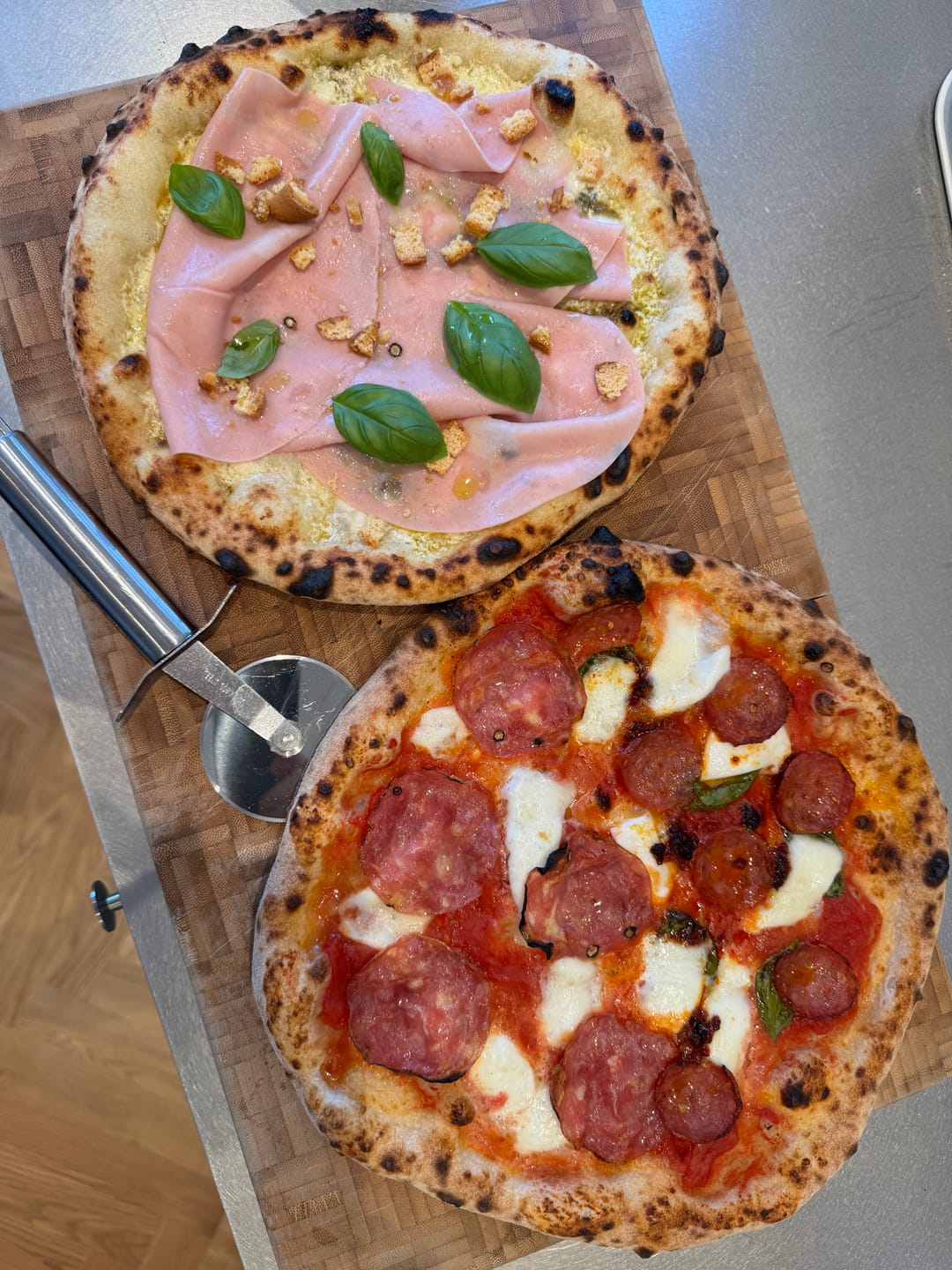 Customer photo review of Macte Ovens Nettuno | Forno elettrico per pizza e pane