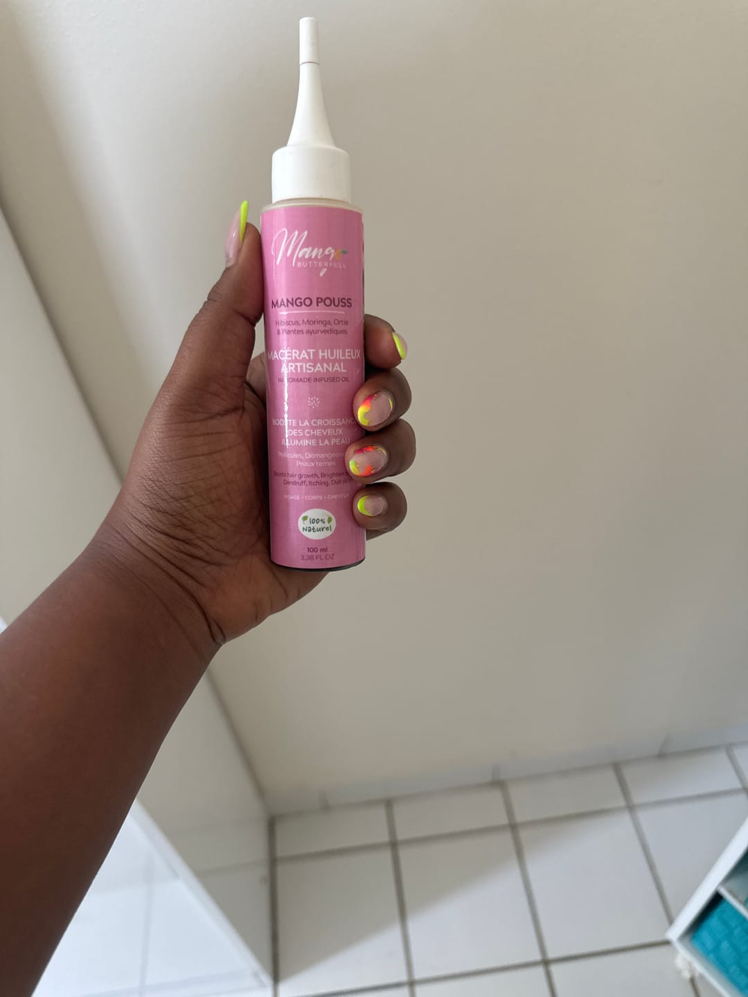 Customer photo review of Macerat huileux Mango  POUSS