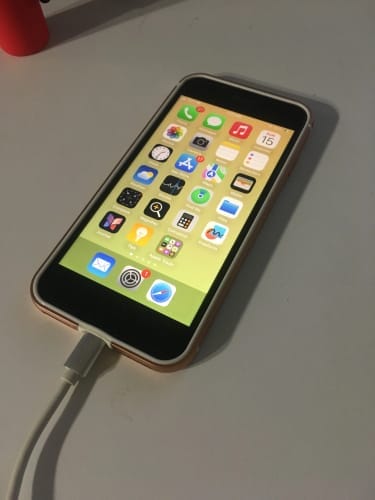 Customer photo review of 3 in 1 Screen Protector - iPhone