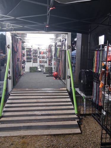 Customer photo review of Double Racing Canopy Pit Light Set - 20,000 Lumens