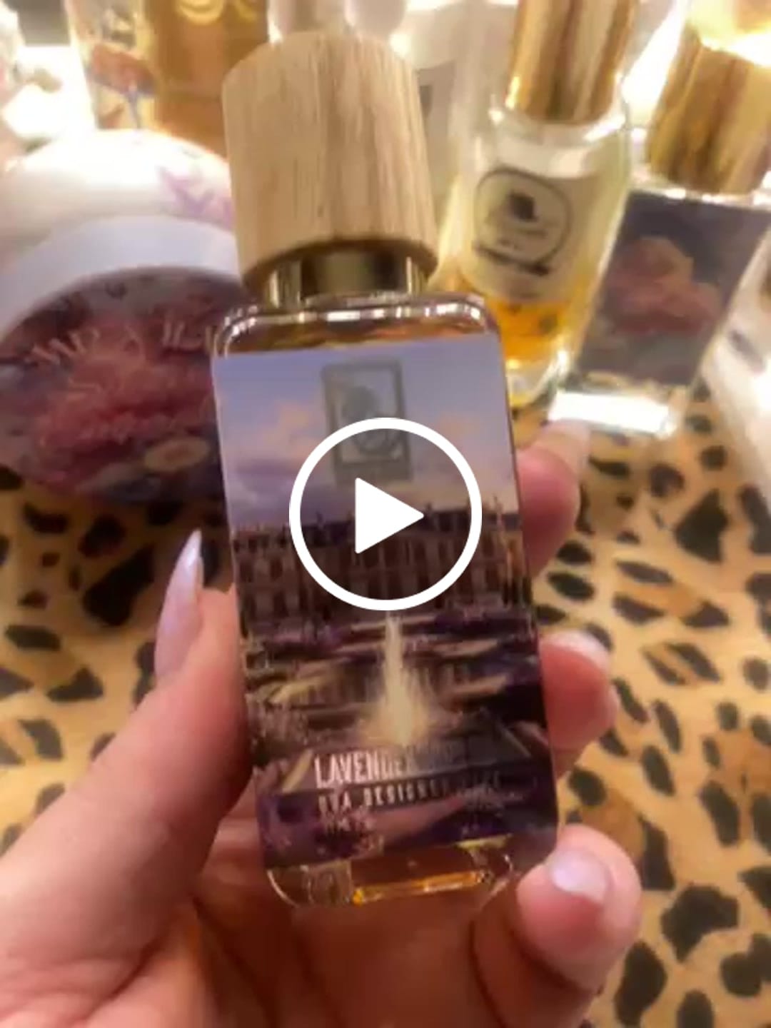 Customer video review of Lavender Fields