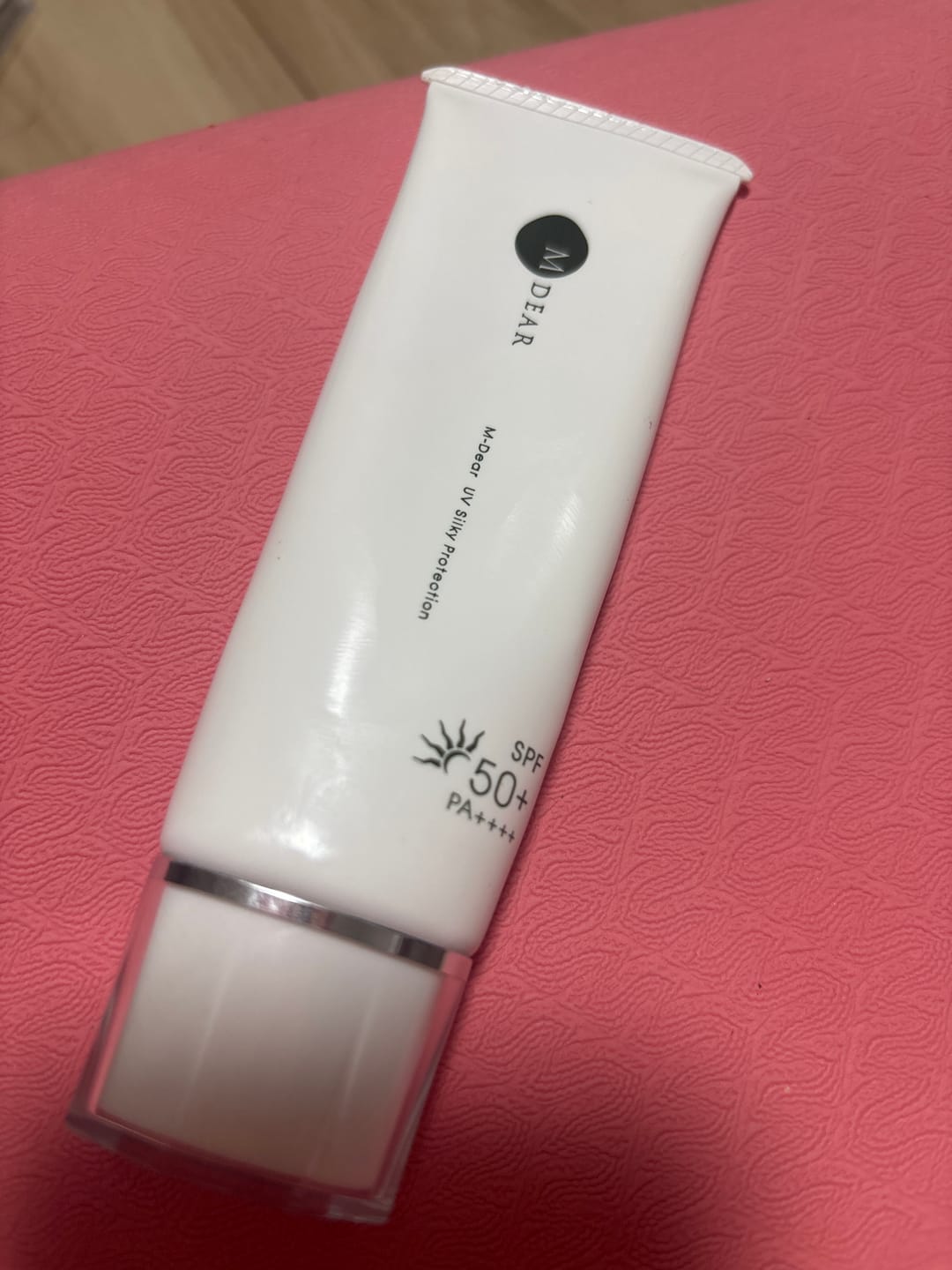 Customer photo review of UVシルキープロテクションSPF50+/PA++++