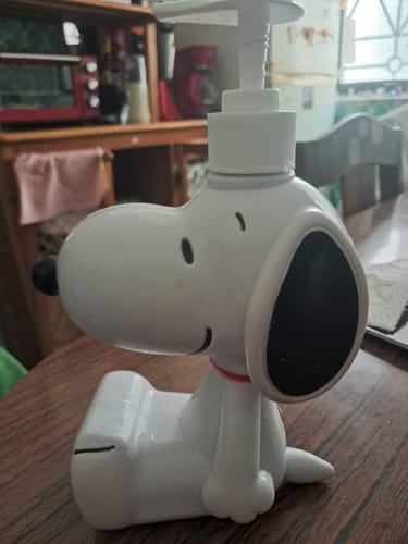 Customer photo review of Jabonera en Forma de Snoopy, Aroma Cereza