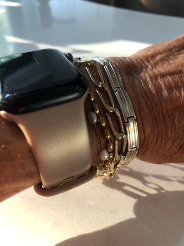 Customer photo review of Mykonos Bracelet - Gold