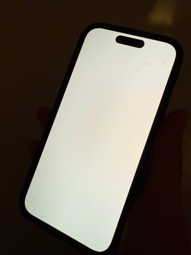 Customer photo review of 3 in 1 Screen Protector - iPhone
