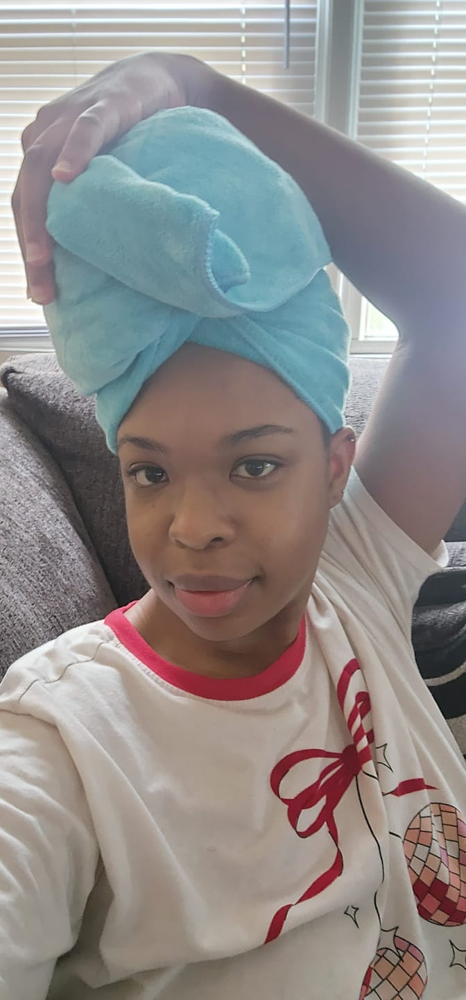 Customer photo review of Sea It’s Dry Microfiber Towel